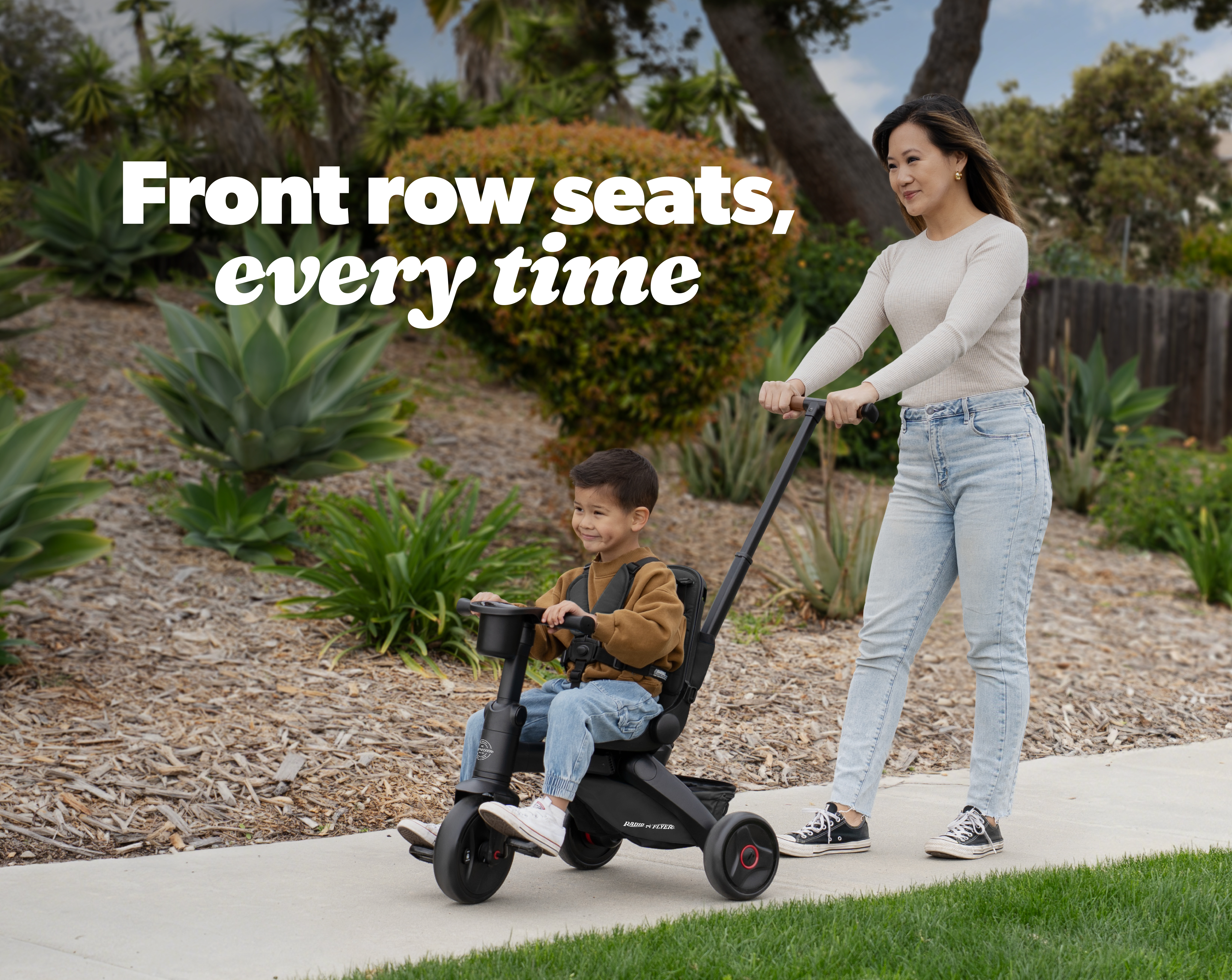 Front row seats, every time